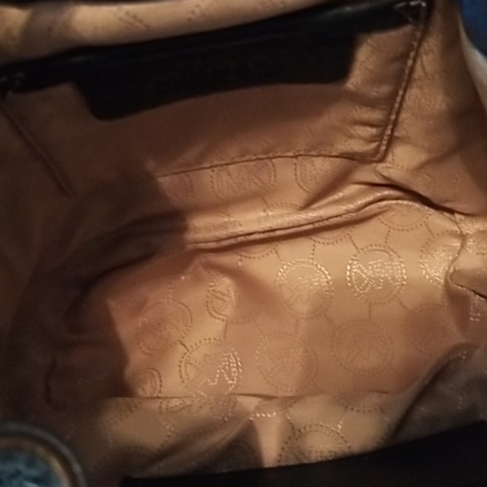 Mini Leather Drawstring Bucket Bag - image 3